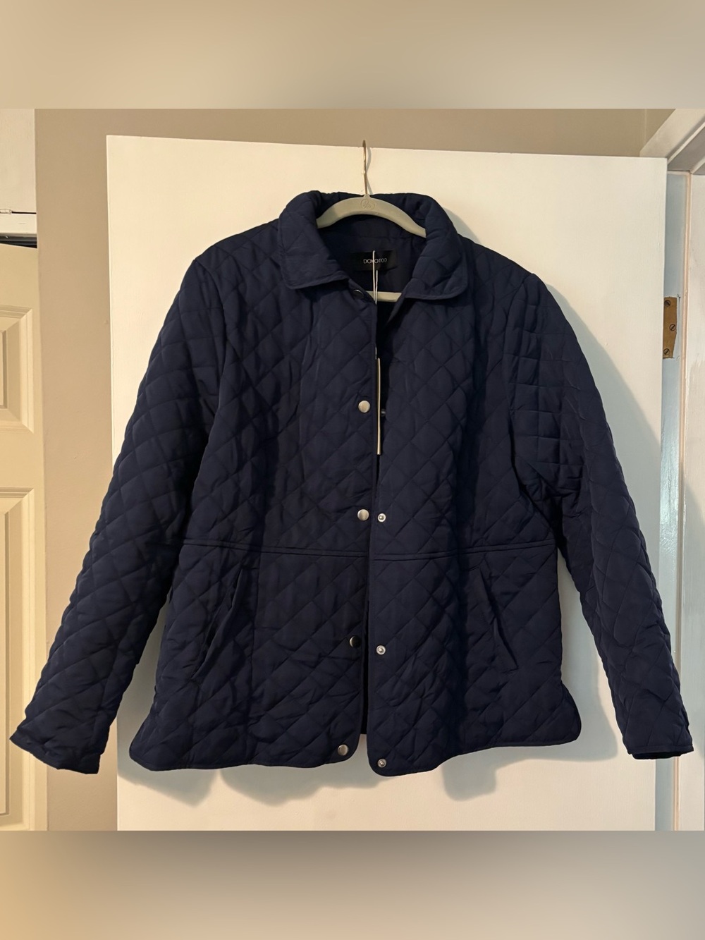 Dokotoo navy blue lightweight jacket- NWT